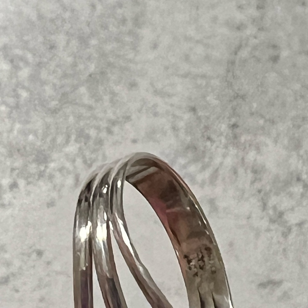 Turquoise Silver 925 Statement Ring Size 9 - image 4